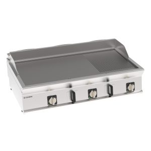 Fry-Top elettrico piastra 1/3 rigata top