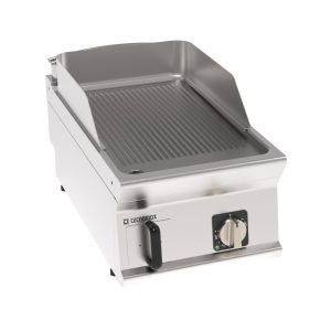 Fry-Top elettrico piastra rigata top