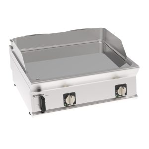 Fry-Top elettrico piastra liscia cromata top