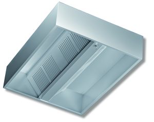 Cappa centrale Kubica DSCKM 13/22 – 130 × 220 cm (P × L) – Inoxgastroshop