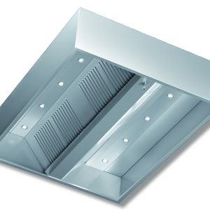 Cappa centrale Kubica DSCKMPA 15/26 – 150 × 260 cm (P × L) – Inoxgastroshop