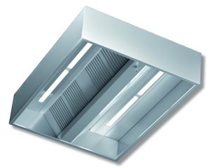Cappa centrale Kubica DSCKMPN 15/24 – 150 × 240 cm (P × L) – Inoxgastroshop