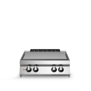 Inoxgastro 700 – Tuttapiastra elettrico, top, modulo 80 cm