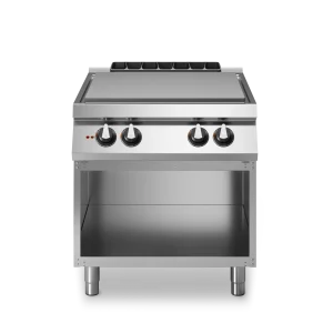 Inoxgastro 900 – Tuttapiastra elettrico, su vano aperto, modulo 80 cm