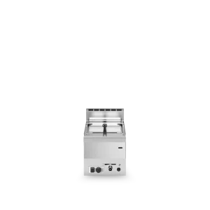 Inoxgastro 600 – Friggitrice gas modulo 30 1 vasca 8 lt bruciatori in vasca 6,8 kW top