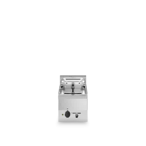 Inoxgastro 600 – Friggitrice elettrica modulo 30 1 vasca 10lt resistenze ribaltabili 7.5 kW top