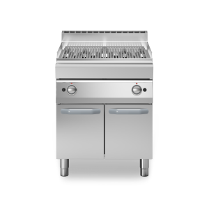 Inoxfun700 – Griglia a gas, griglia in acciaio inox, su vano con porte, modulo 70 cm