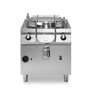 Inoxgastro 900 – Pentola a gas, riscaldamento indiretto, 100 litri, modulo 80 cm