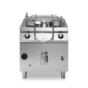 Inoxgastro 900 – Pentola a gas, riscaldamento indiretto, 150 litri, modulo 80 cm