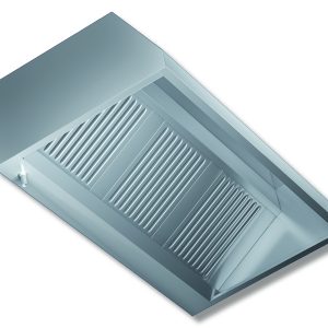 Cappa a parete DSP 11/28 – 110 × 280 cm (P × L) – Inoxgastroshop