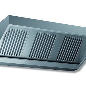 Cappa a parete Snack DSSM 9/26 – 90 × 260 cm (P × L) – Inoxgastroshop
