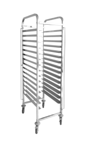 CARRELLO PORTAVASSOIO mod TR 15 B 60×40