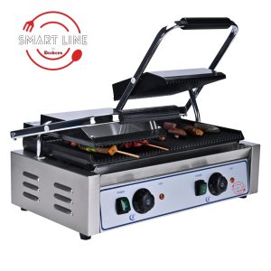 WL2 – PIASTRA GRILL GHISA DOPPIA LISCIA SOPRA E SOTTO – SMART LINE
