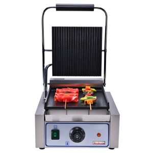 WRL1 – PIASTRA GRILL GHISA SINGOLA RIGATA SOPRA E LISCIA SOTTO – SMART LINE