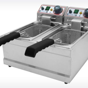 Friggitrice elettrica FB 4+4 LT