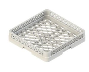 Cestello per bicchieri a maglia larga 50 × 50 cm Inox Gastroshop 800202
