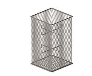 Contenitore inox per posate e utensili Inox Gastroshop EV712017