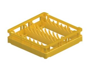 Cestello per 15 piatti Ø28 cm Inox Gastroshop EV780073