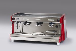 Macchina da caffè professionale Magister Delta ESD 100 High Group con display – 3 gruppi