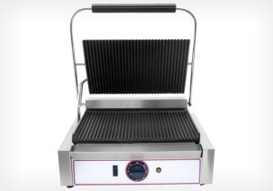 PIASTRA GRILL IN GHISA MEDIA RIGATA SOPRA E SOTTO RM1