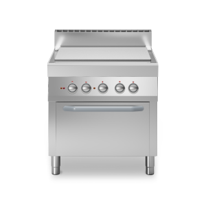 Inoxfun700 – Tuttapiastra elettrica, forno elettrico ventilato, modulo 80 cm