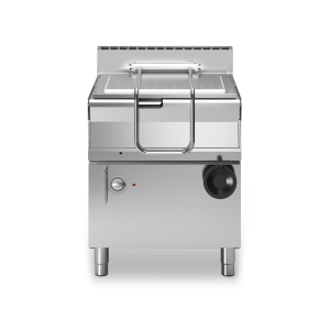 Inoxfun700 – Brasiera ribaltabile elettrica, vasca inox 44 litri, ribaltamento manuale, modulo 70 cm