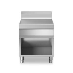 Inoxfun700 – Elemento neutro con cassetto, su vano aperto, modulo 70 cm
