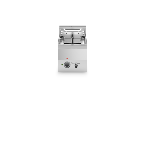 Inoxgastro 600 – Friggitrice elettrica modulo 30 1 vasca 10lt resistenze ribaltabili 9kw top