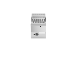 Inoxgastro 600 – Frytop gas modulo 30 piastra cromo rigata 5,2kw top