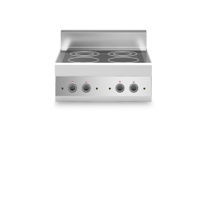 Inoxgastro 650 – Piano vetroceramica elettrico modulo 70 4 zone 9,2 kW top