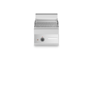 Inoxgastro 650 – Fry top elettrico modulo 40 piastra cromo rigata 4,5 kW top