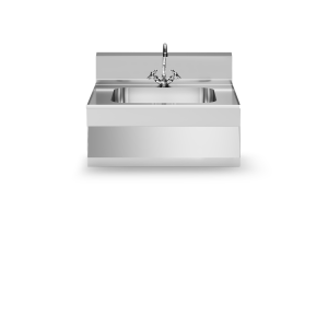 Inoxgastro 650 – Elemento neutro con lavello modulo 70 top