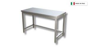 Tavolo da lavoro su gambe – con telaio, senza ripiano – senza alzatina – 500 × 700 × 850 mm