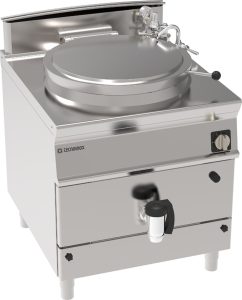 Pentola gas indiretta 150lt vasca in acciaio inox AISI 316 freestanding – Tecnoinox
