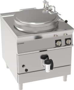 Pentola elettrica indiretta 150lt vasca in acciaio inox AISI 316 freestanding – Tecnoinox