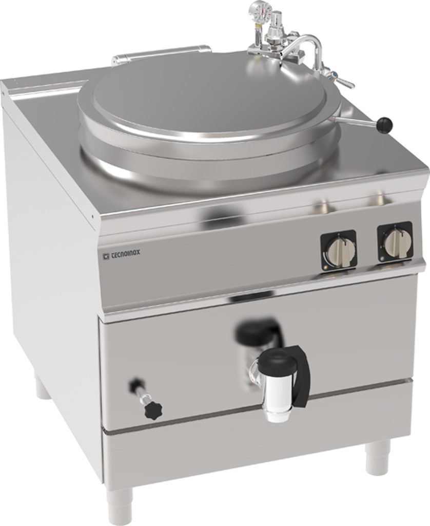 Pentola elettrica indiretta 150lt vasca in acciaio inox AISI 316 freestanding – Tecnoinox