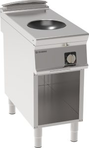 Piano cottura a induzione wok freestanding su vano aperto – Tecnoinox