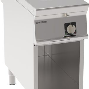 Piano cottura a induzione wok freestanding su vano aperto – Tecnoinox