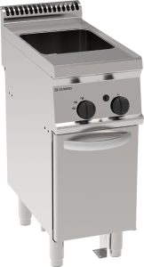 Cuocipasta gas vasca singola 23lt GN2/3 freestanding su vano chiuso – Tecnoinox