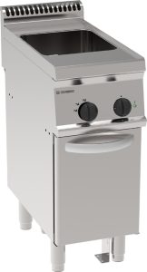 Cuocipasta elettrico vasca singola 23lt GN2/3 freestanding su vano chiuso – cestelli non inclusi – Tecnoinox
