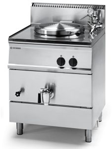 Pentola elettrica indiretta 50lt vasca in acciaio inox AISI 316 freestanding – Tecnoinox