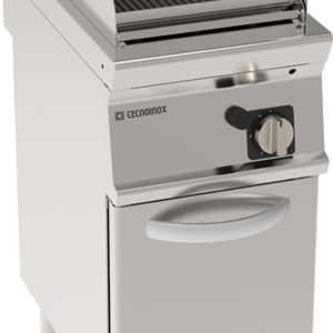Griglia gas con acqua e griglia in ghisa freestanding su vano chiuso – Tecnoinox