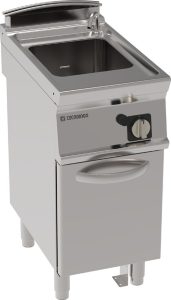 Cuocipasta gas vasca singola 24lt GN2/3 freestanding su vano chiuso – Tecnoinox