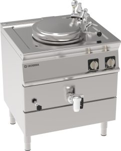 Pentola elettrica indiretta 50lt vasca in acciaio inox AISI 316 freestanding – Tecnoinox