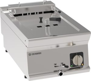 Friggitrice elettrica vasca singola 8lt Super con elementi riscaldanti in vasca basculanti top – Tecnoinox