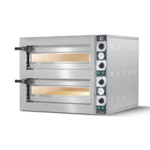 Forno pizza Cuppone Tiziano TZ230/2 — 2+2 pizze Ø30 cm / 1+1 teglie 40×60 cm