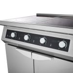Piano di Cottura a Induzione 700 – 4 Fuochi – 17000W – con Supporto – Maxima 09371011