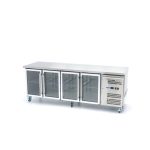 Frigorifero da Banco – 223cm – 4 Porte in Vetro – Maxima 09400409