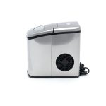 Macchina per il Ghiaccio – 10-12 kg/24 h – Ghiaccio a proiettile – Raffreddamento ad aria – Argento – Maxima 09100500