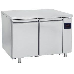 Virtus – Tavolo refrigerato pasticceria remoto a 2 porte, piano in inox, -2°/+8°C – WiFi – BNZ0020/FN